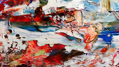 Renkli soyut arka plan duvar kağıdı. Modern motif görsel sanat. Yağlı boya karışımı. Moda el boyama bezi. Duvar dekorasyonu ve Duvar resimleri fikri.