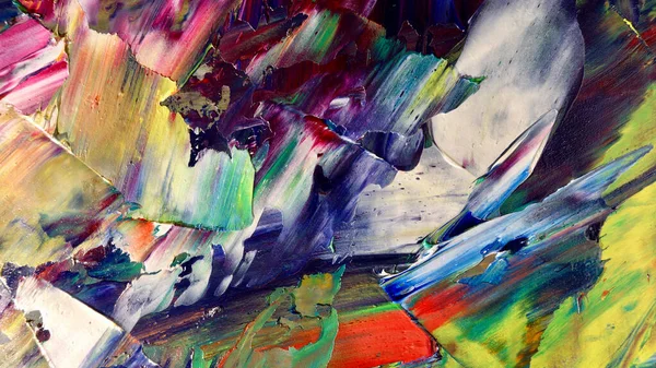 Renkli soyut arka plan duvar kağıdı. Modern motif görsel sanat. Yağlı boya karışımı. Moda el boyama bezi. Duvar dekorasyonu ve Duvar resimleri fikri.