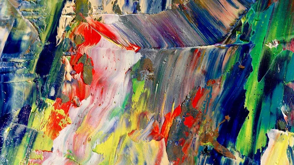 Renkli soyut arka plan duvar kağıdı. Modern motif görsel sanat. Yağlı boya karışımı. Moda el boyama bezi. Duvar dekorasyonu ve Duvar resimleri fikri