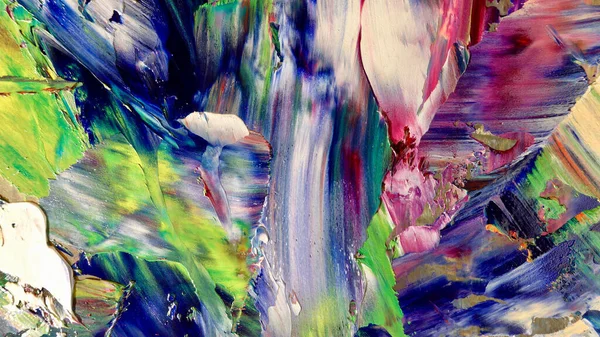 Renkli soyut arka plan duvar kağıdı. Modern motif görsel sanat. Yağlı boya karışımı. Moda el boyama bezi. Duvar dekorasyonu ve Duvar resimleri fikri