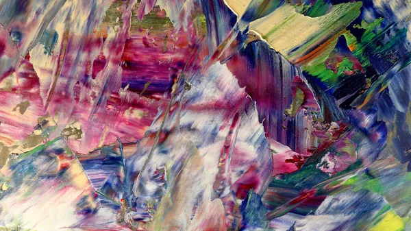 Renkli soyut arka plan duvar kağıdı. Modern motif görsel sanat. Yağlı boya karışımı. Moda el boyama bezi. Duvar dekorasyonu ve Duvar resimleri fikri. 