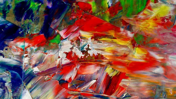 Renkli soyut arka plan duvar kağıdı. Modern motif görsel sanat. Yağlı boya karışımı. Moda el boyama bezi. Duvar dekorasyonu ve Duvar resimleri fikri. 