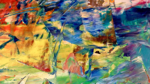 Renkli soyut arka plan duvar kağıdı. Modern motif görsel sanat. Yağlı boya karışımı. Moda el boyama bezi. Duvar dekorasyonu ve Duvar resimleri fikri. 