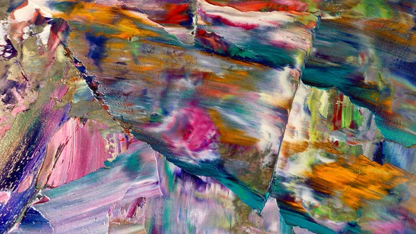 Renkli soyut arka plan duvar kağıdı. Modern motif görsel sanat. Yağlı boya karışımı. Moda el boyama bezi. Duvar dekorasyonu ve Duvar resimleri fikri. 