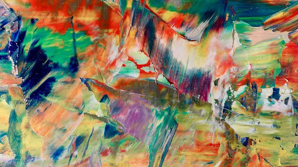 Fondo Pantalla Abstracto Colorido Arte Visual Motivo Moderno Mezclas Pintura — Foto de Stock