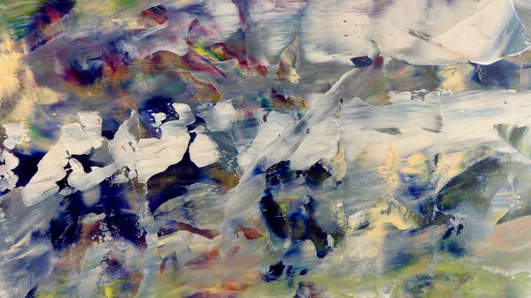 Renkli soyut arka plan duvar kağıdı. Modern motif görsel sanat. Yağlı boya karışımı. Moda el boyama bezi. Duvar dekorasyonu ve Duvar resimleri fikri.