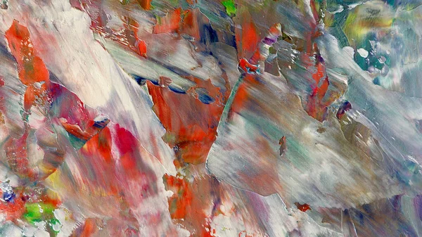 Renkli soyut arka plan duvar kağıdı. Modern motif görsel sanat. Yağlı boya karışımı. Moda el boyama bezi. Duvar dekorasyonu ve Duvar resimleri fikri.