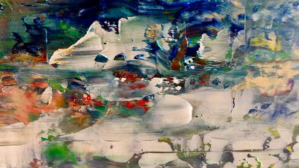 Renkli soyut arka plan duvar kağıdı. Modern motif görsel sanat. Yağlı boya karışımı. Moda el boyama bezi. Duvar dekorasyonu ve Duvar resimleri fikri.