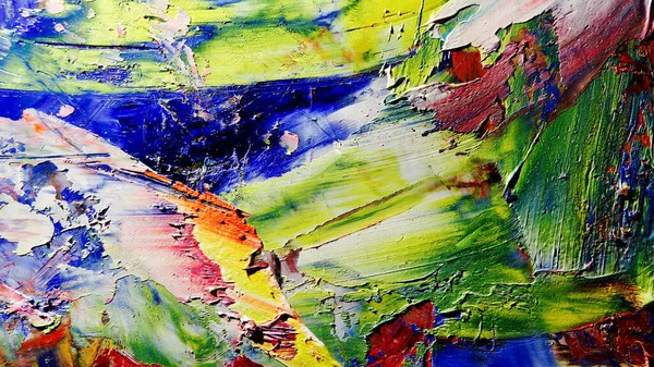 Renkli soyut arka plan duvar kağıdı. Modern motif görsel sanat. Yağlı boya karışımı. Moda el boyama bezi. Duvar dekorasyonu ve Duvar resimleri fikri.