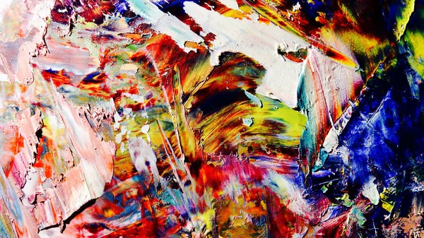 Renkli soyut arka plan duvar kağıdı. Modern motif görsel sanat. Yağlı boya karışımı. Moda el boyama bezi. Duvar dekorasyonu ve Duvar resimleri fikri.