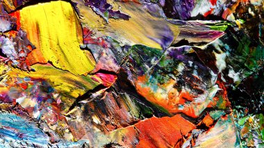 Renkli soyut arka plan duvar kağıdı. Modern motif görsel sanat. Yağlı boya karışımı. Moda el boyama bezi. Duvar dekorasyonu ve Duvar resimleri fikri