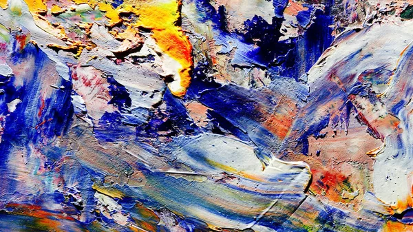 Renkli soyut arka plan duvar kağıdı. Modern motif görsel sanat. Yağlı boya karışımı. Moda el boyama bezi. Duvar dekorasyonu ve Duvar resimleri fikri.