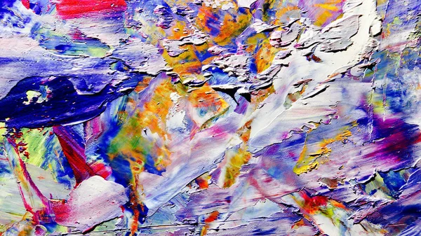 Renkli soyut arka plan duvar kağıdı. Modern motif görsel sanat. Yağlı boya karışımı. Moda el boyama bezi. Duvar dekorasyonu ve Duvar resimleri fikri.