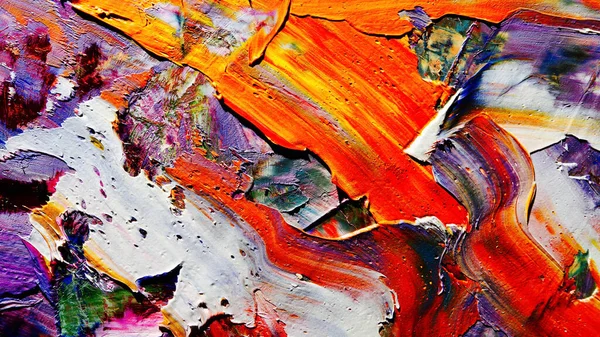 Renkli soyut arka plan duvar kağıdı. Modern motif görsel sanat. Yağlı boya karışımı. Moda el boyama bezi. Duvar dekorasyonu ve Duvar resimleri fikri.