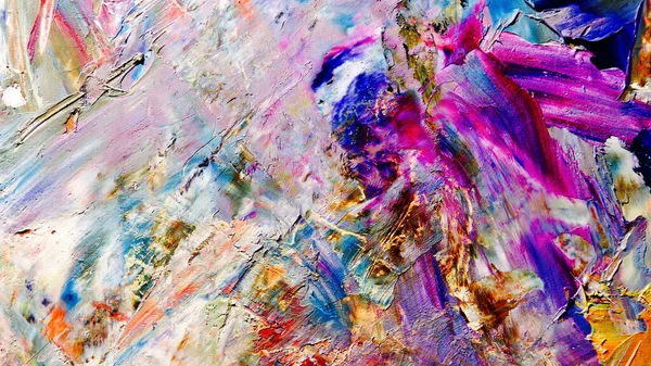 Renkli soyut arka plan duvar kağıdı. Modern motif görsel sanat. Yağlı boya karışımı. Moda el boyama bezi. Duvar dekorasyonu ve Duvar resimleri fikri.