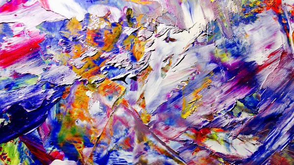 Renkli soyut arka plan duvar kağıdı. Modern motif görsel sanat. Yağlı boya karışımı. Moda el boyama bezi. Duvar dekorasyonu ve Duvar resimleri fikri