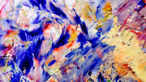 Renkli soyut arka plan duvar kağıdı. Modern motif görsel sanat. Yağlı boya karışımı. Moda el boyama bezi. Duvar dekorasyonu ve Duvar resimleri fikri