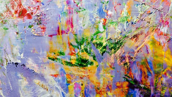 Renkli soyut arka plan duvar kağıdı. Modern motif görsel sanat. Yağlı boya karışımı. Moda el boyama bezi. Duvar dekorasyonu ve Duvar resimleri fikri