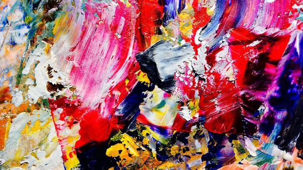 Renkli soyut arka plan duvar kağıdı. Modern motif görsel sanat. Yağlı boya karışımı. Moda el boyama bezi. Duvar dekorasyonu ve Duvar resimleri fikri