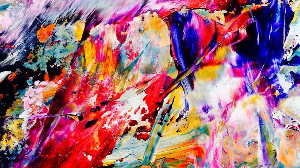 Renkli soyut arka plan duvar kağıdı. Modern motif görsel sanat. Yağlı boya karışımı. Moda el boyama bezi. Duvar dekorasyonu ve Duvar resimleri fikri