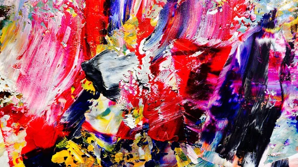 Renkli soyut arka plan duvar kağıdı. Modern motif görsel sanat. Yağlı boya karışımı. Moda el boyama bezi. Duvar dekorasyonu ve Duvar resimleri fikri.