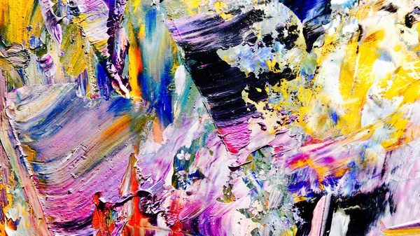 Renkli soyut arka plan duvar kağıdı. Modern motif görsel sanat. Yağlı boya karışımı. Moda el boyama bezi. Duvar dekorasyonu ve Duvar resimleri fikri.