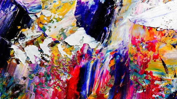 Renkli soyut arka plan duvar kağıdı. Modern motif görsel sanat. Yağlı boya karışımı. Moda el boyama bezi. Duvar dekorasyonu ve Duvar resimleri fikri.