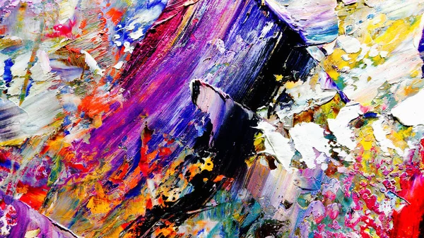 Renkli soyut arka plan duvar kağıdı. Modern motif görsel sanat. Yağlı boya karışımı. Moda el boyama bezi. Duvar dekorasyonu ve Duvar resimleri fikri.