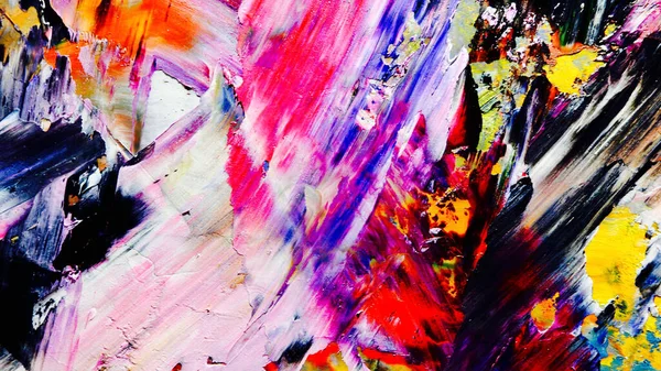 Renkli soyut arka plan duvar kağıdı. Modern motif görsel sanat. Yağlı boya karışımı. Moda el boyama bezi. Duvar dekorasyonu ve Duvar resimleri fikri.