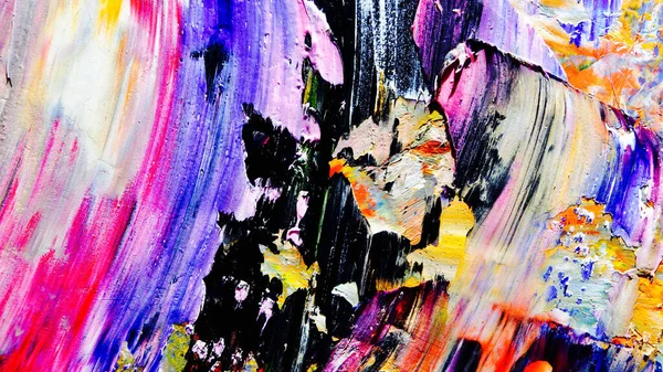 Renkli soyut arka plan duvar kağıdı. Modern motif görsel sanat. Yağlı boya karışımı. Moda el boyama bezi. Duvar dekorasyonu ve Duvar resimleri fikri.
