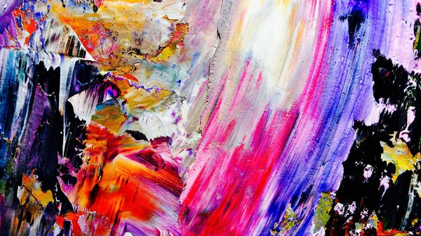 Renkli soyut arka plan duvar kağıdı. Modern motif görsel sanat. Yağlı boya karışımı. Moda el boyama bezi. Duvar dekorasyonu ve Duvar resimleri fikri.