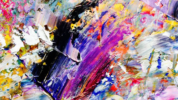 Renkli soyut arka plan duvar kağıdı. Modern motif görsel sanat. Yağlı boya karışımı. Moda el boyama bezi. Duvar dekorasyonu ve Duvar resimleri fikri.