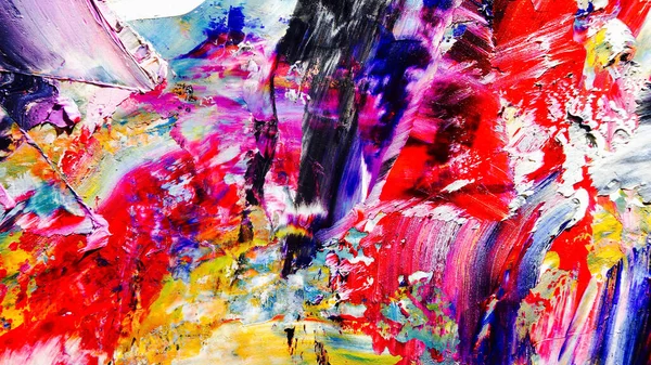 Renkli soyut arka plan duvar kağıdı. Modern motif görsel sanat. Yağlı boya karışımı. Moda el boyama bezi. Duvar dekorasyonu ve Duvar resimleri fikri.