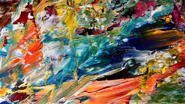 Renkli soyut arka plan duvar kağıdı. Modern motif görsel sanat. Yağlı boya karışımı. Moda el boyama bezi. Duvar dekorasyonu ve Duvar resimleri fikri.