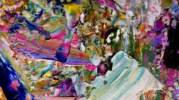 Renkli soyut arka plan duvar kağıdı. Modern motif görsel sanat. Yağlı boya karışımı. Moda el boyama bezi. Duvar dekorasyonu ve duvar resimleri fikri. 3 Boyutlu Doku