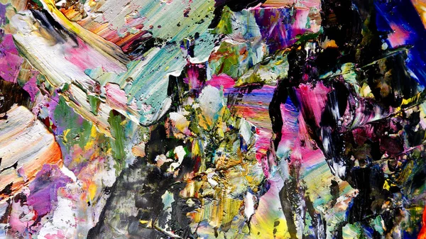 Renkli soyut arka plan duvar kağıdı. Modern motif görsel sanat. Yağlı boya karışımı. Moda el boyama bezi. Duvar dekorasyonu ve Duvar resimleri fikri.