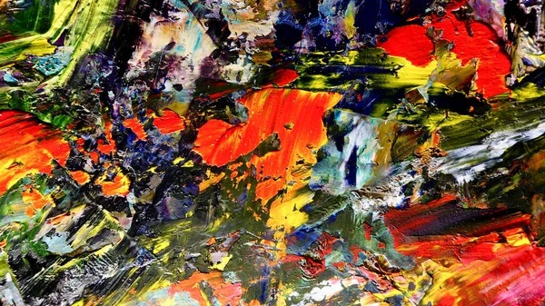 Renkli soyut arka plan duvar kağıdı. Modern motif görsel sanat. Yağlı boya karışımı. Moda el boyama bezi. Duvar dekorasyonu ve Duvar resimleri fikri.