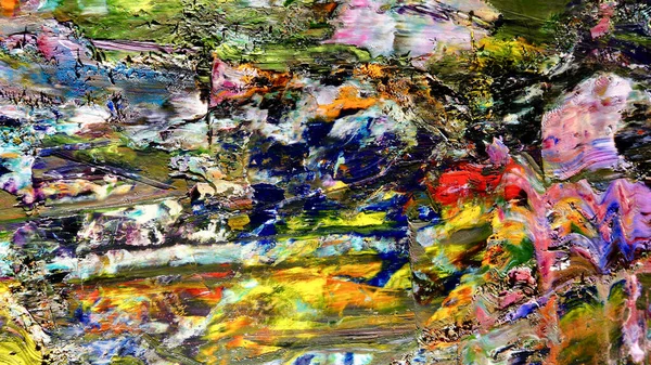 Renkli soyut arka plan duvar kağıdı. Modern motif görsel sanat. Yağlı boya karışımı. Moda el boyama bezi. Duvar dekorasyonu ve Duvar resimleri fikri.