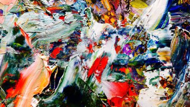 Renkli soyut arkaplan dokusu. Modern motif görsel sanat. Yağlı boya karışımı. Moda el boyama bezi. Duvar dekorasyonu ve Duvar arkaplan resimleri fikri.