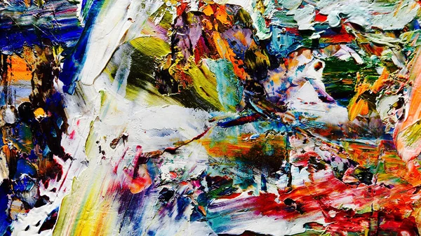 Renkli soyut arkaplan dokusu. Modern motif görsel sanat. Yağlı boya karışımı. Moda el boyama bezi. Duvar dekorasyonu ve Duvar arkaplan resimleri fikri.