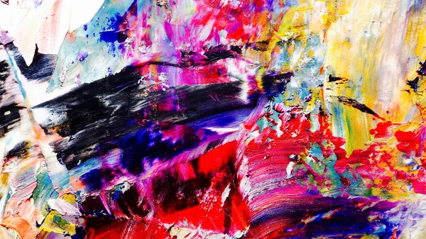 Bunte Abstrakte Hintergrundtextur Modernes Motiv Bildende Kunst Mischungen Von Ölfarbe — Stockfoto