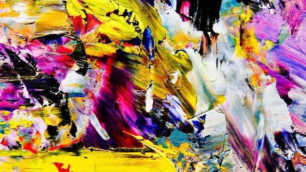 Renkli soyut arkaplan dokusu. Modern motif görsel sanat. Yağlı boya karışımı. Moda el boyama bezi. Duvar dekorasyonu ve Duvar arkaplan resimleri fikri.