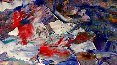 Renkli soyut arkaplan dokusu. Modern motif görsel sanat. Yağlı boya karışımı. Moda el boyama bezi. Duvar dekorasyonu ve Duvar arkaplan resimleri fikri.