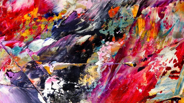 Renkli soyut arkaplan dokusu. Modern motif görsel sanat. Yağlı boya karışımı. Moda el boyama bezi. Duvar dekorasyonu ve Duvar arkaplan resimleri fikri. 