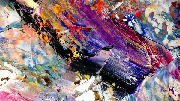 Renkli soyut arkaplan dokusu. Modern motif görsel sanat. Yağlı boya karışımı. Moda el boyama bezi. Duvar dekorasyonu ve Duvar arkaplan resimleri fikri.