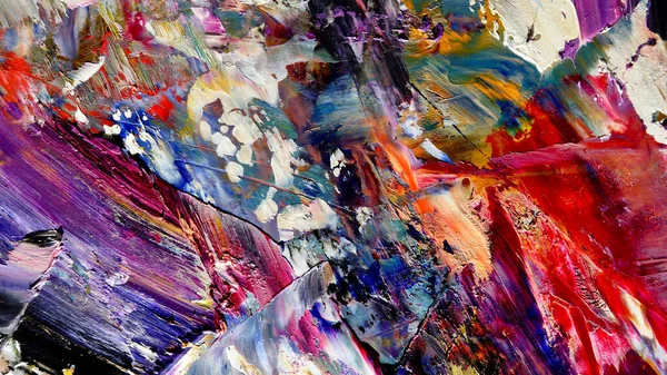 Renkli soyut arkaplan dokusu. Modern motif görsel sanat. Yağlı boya karışımı. Moda el boyama bezi. Duvar dekorasyonu ve Duvar arkaplan resimleri fikri.