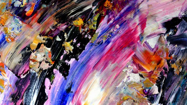 Renkli soyut arkaplan dokusu. Modern motif görsel sanat. Yağlı boya karışımı. Moda el boyama bezi. Duvar dekorasyonu ve Duvar arkaplan resimleri fikri.