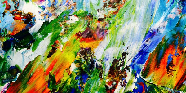 Renkli soyut arkaplan dokusu. Modern motif görsel sanat. Yağlı boya karışımı. Moda el boyama bezi. Duvar dekorasyonu ve Duvar arkaplan resimleri fikri. 