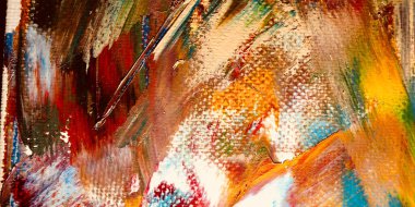 Renkli soyut arkaplan dokusu. Modern motif görsel sanat. Yağlı boya karışımı. Moda el boyama bezi. Duvar dekorasyonu ve Duvar arkaplan resimleri fikri.