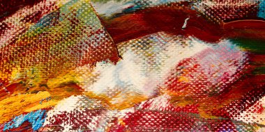 Renkli soyut arkaplan dokusu. Modern motif görsel sanat. Yağlı boya karışımı. Moda el boyama bezi. Duvar dekorasyonu ve Duvar arkaplan resimleri fikri. 